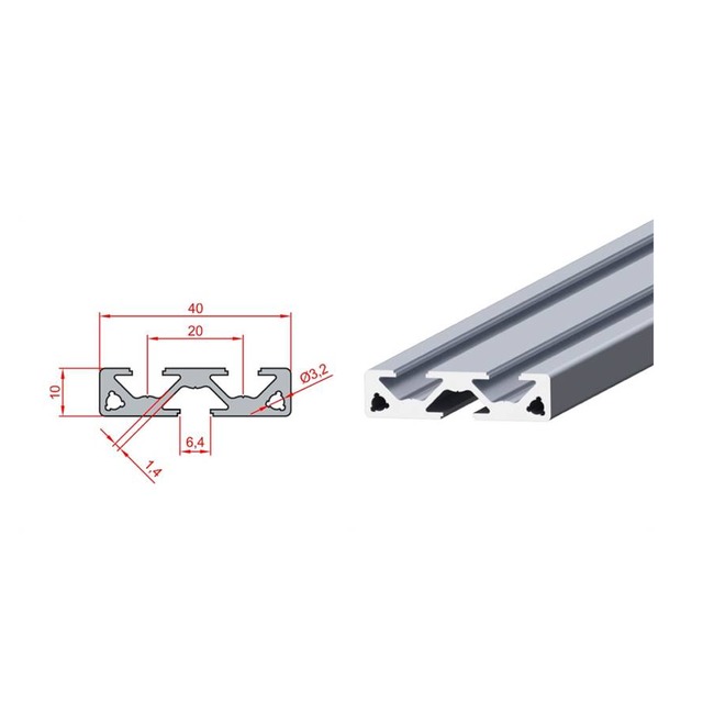 Aluminium panel profiles