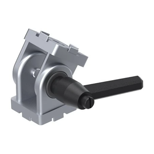 Articulated connecting joints with lever