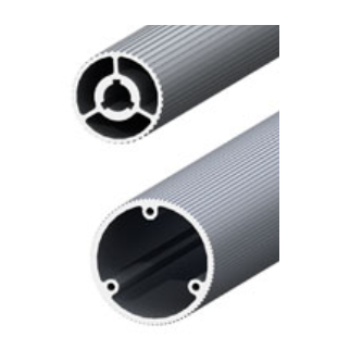 Round aluminium profiles