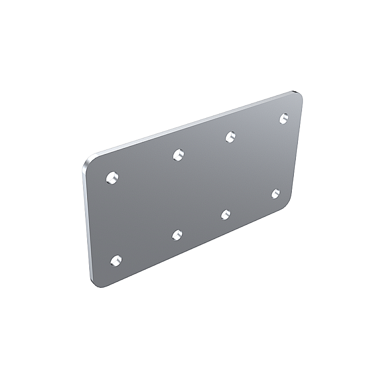 Rectangular connecting plates