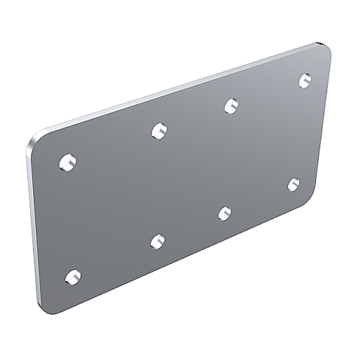 Rectangular connecting plates