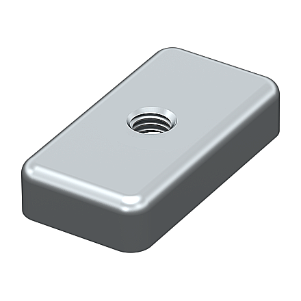 Rectangular nuts