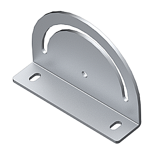 Continuously adjustable angle brackets