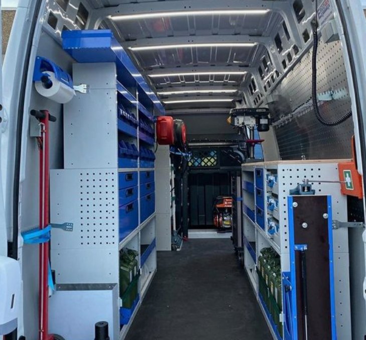 TECNO drawer fit-outs for vehicles