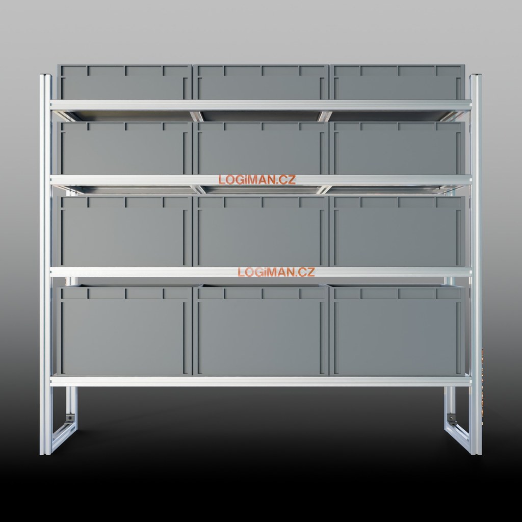 Euro box shelving unit – Ford Transit Connect L2 (from 2014)