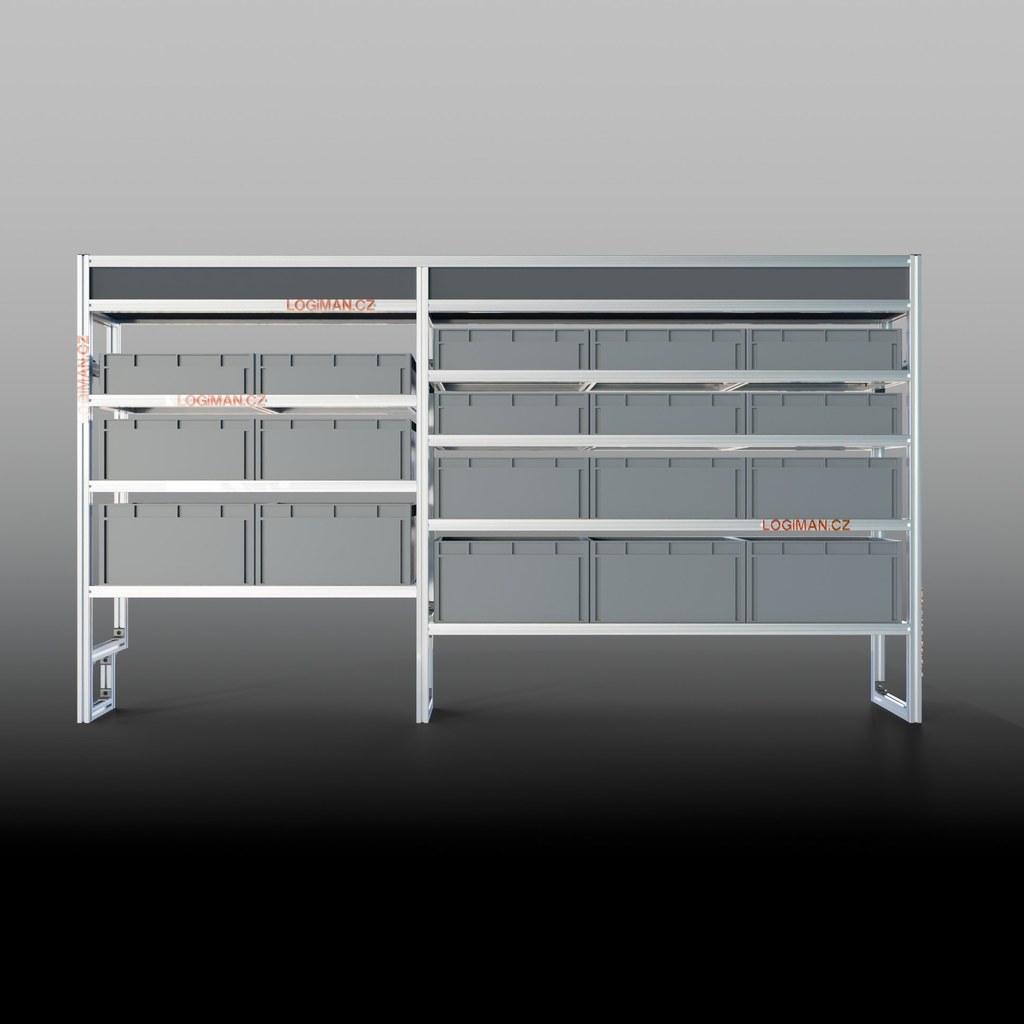 Euro box shelving unit – Toyota Proace Long (from 2016)