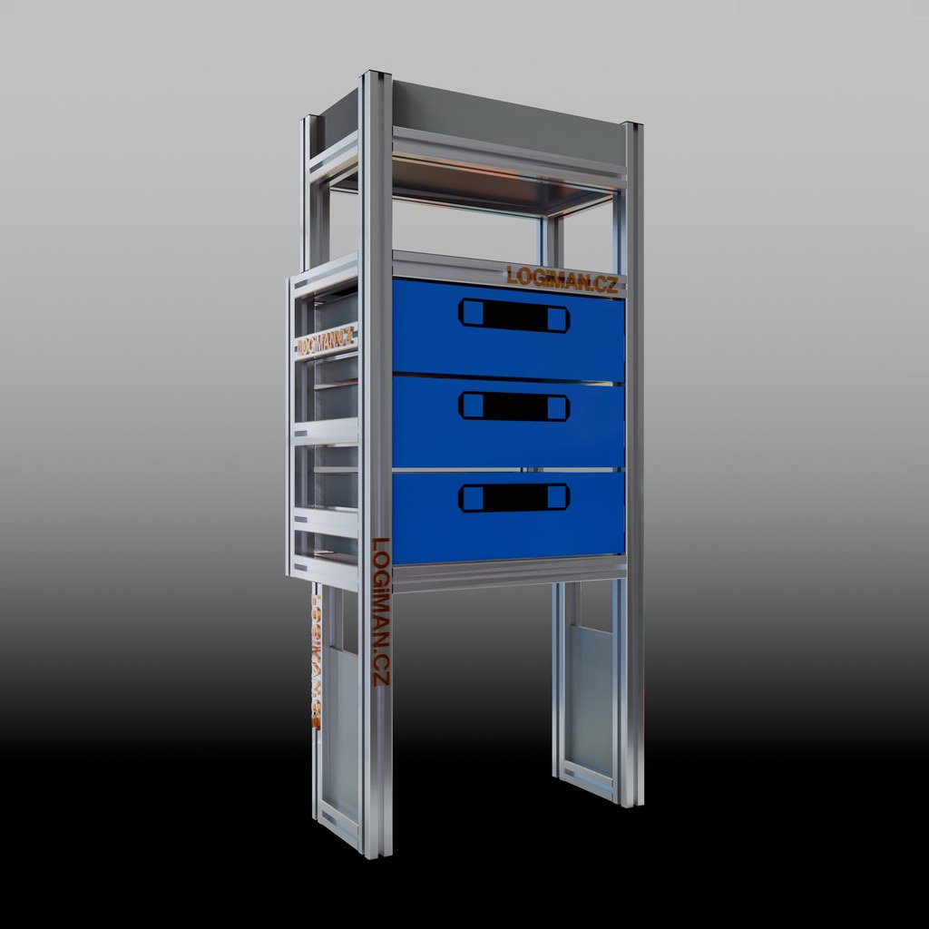 Van shelving fit-out – Citroen Jumpy L1