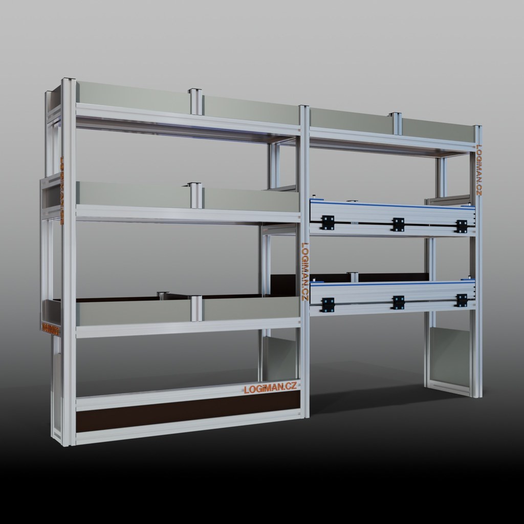 Van shelving fit-out – Mercedes Vito L1
