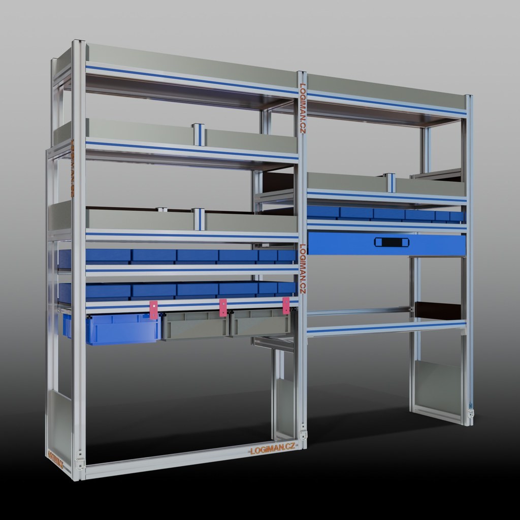 Van shelving fit-out – Fiat Ducato L2H2