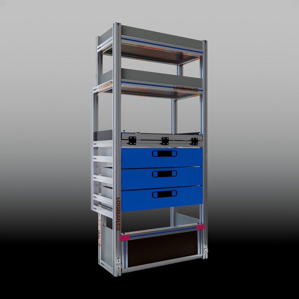 Van shelving fit-out – Renault Master L2H2