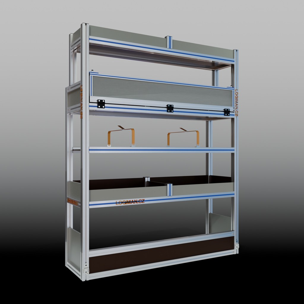 Van shelving fit-out – Renault Master L2H2
