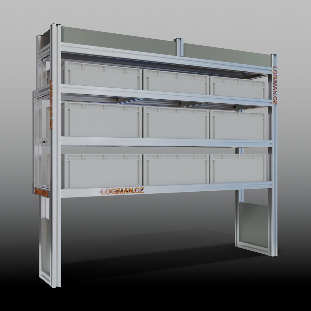 Van shelving fit-out – Toyota ProAce L3