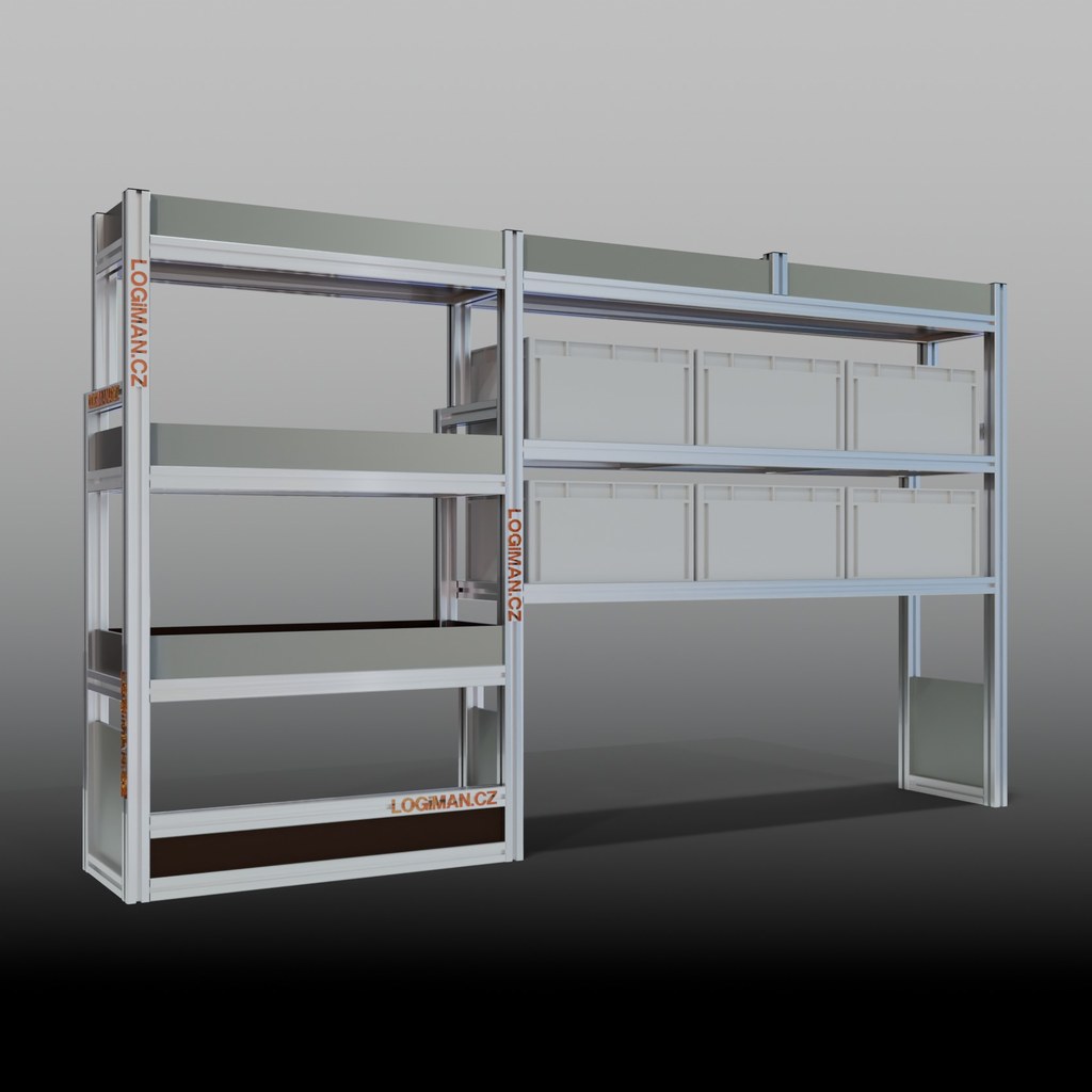 Van shelving fit-out – Ford Transit Custom L1H1