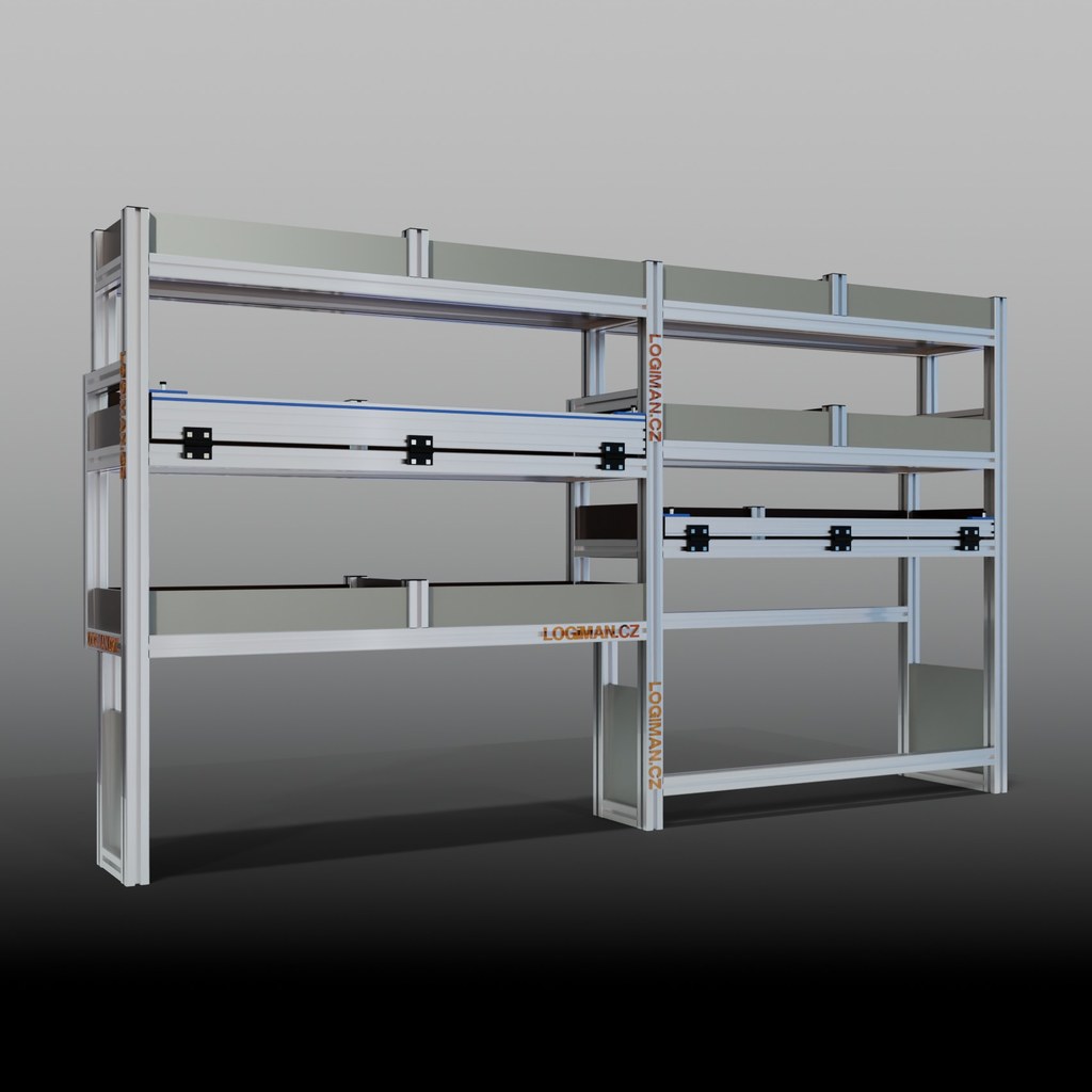 Van shelving fit-out – Peugeot Expert L3
