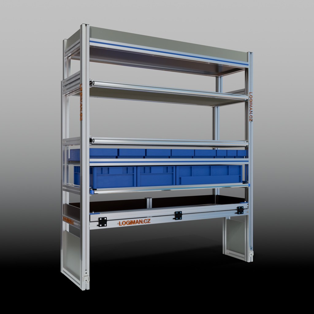 Van shelving fit-out – Ford Transit L2H2 FWD