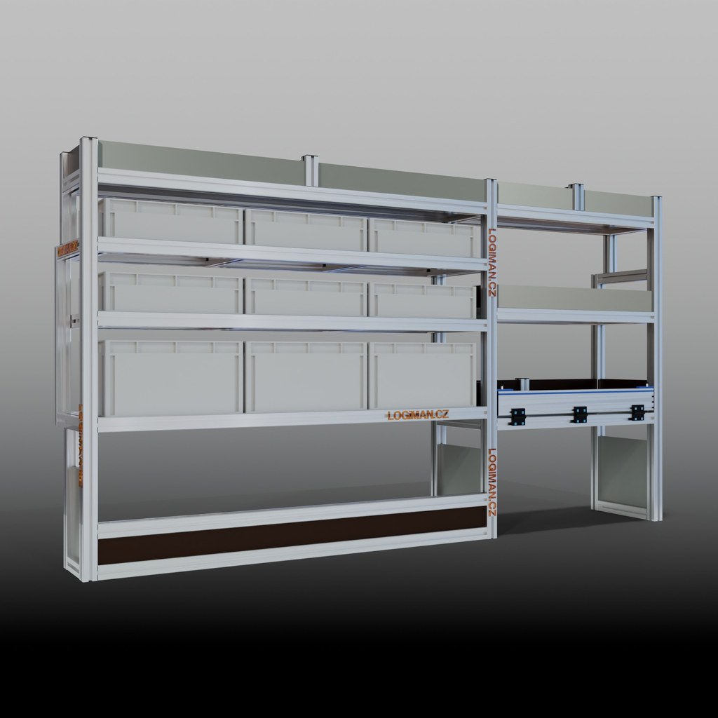 Van shelving fit-out – Citroen Jumpy L3