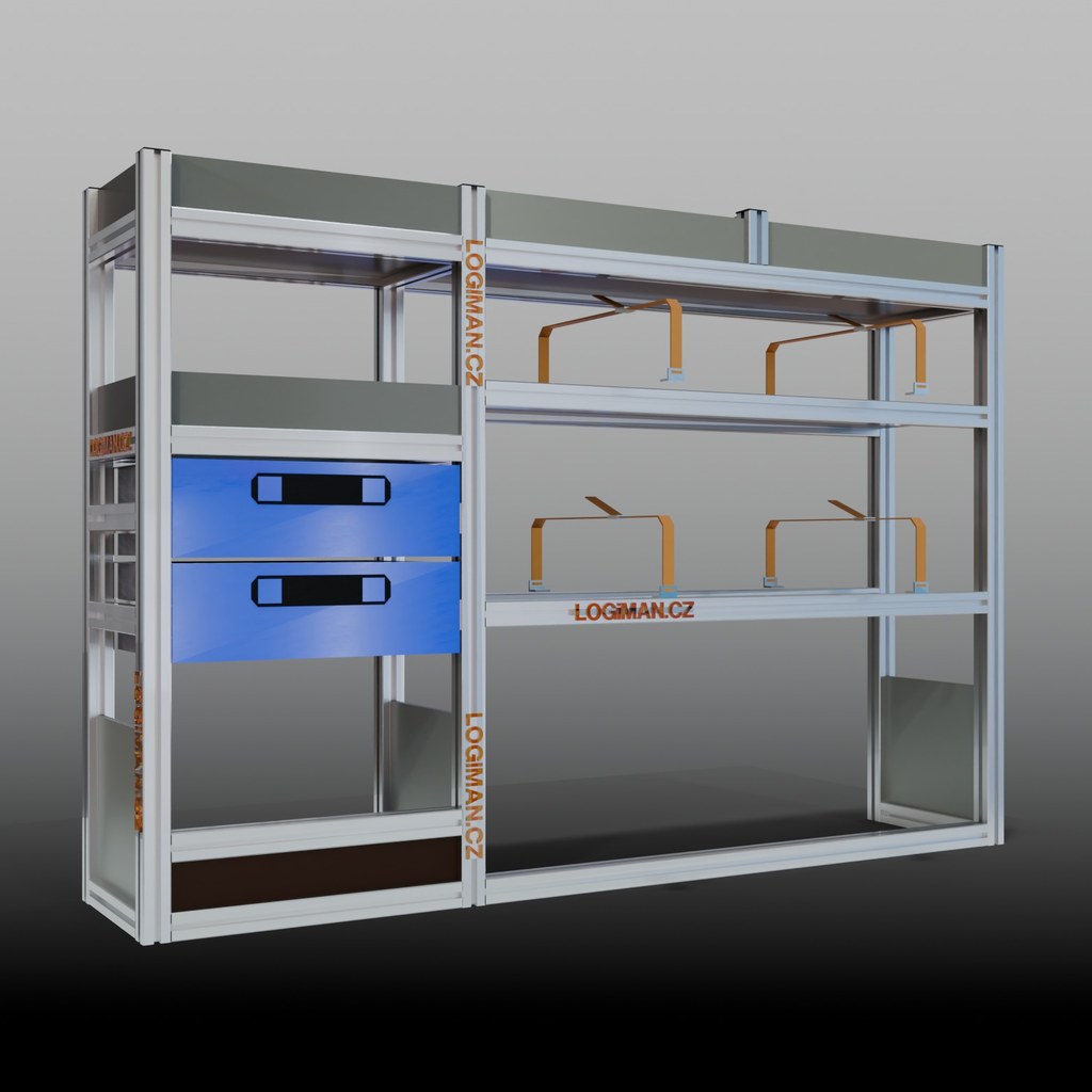 Van shelving fit-out – Ford Connect L2