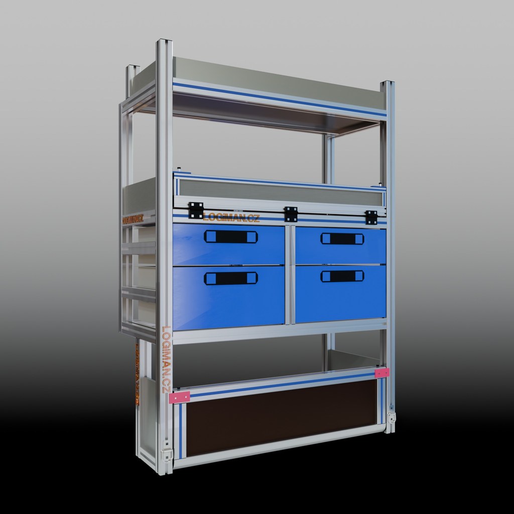 Van shelving fit-out – Fiat Ducato L1H1