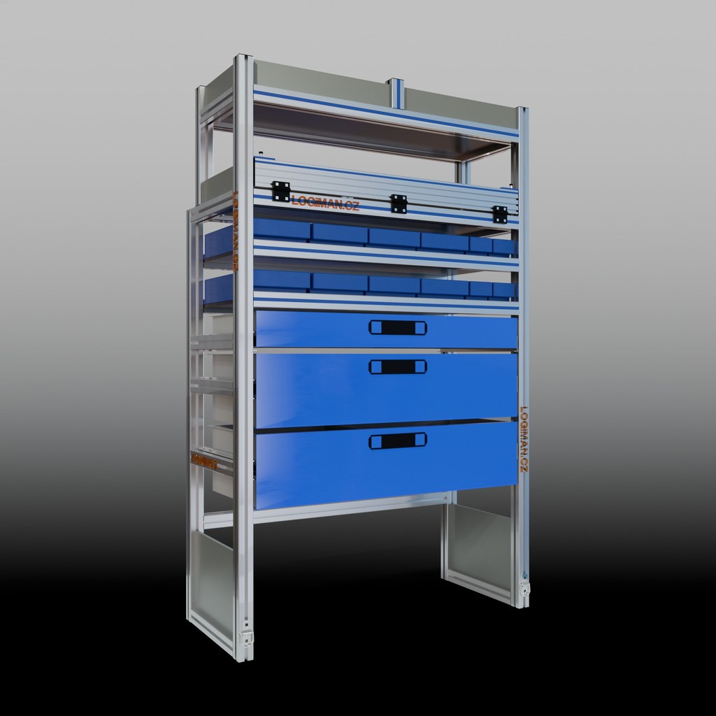 Van shelving fit-out – Renault Master L2H2