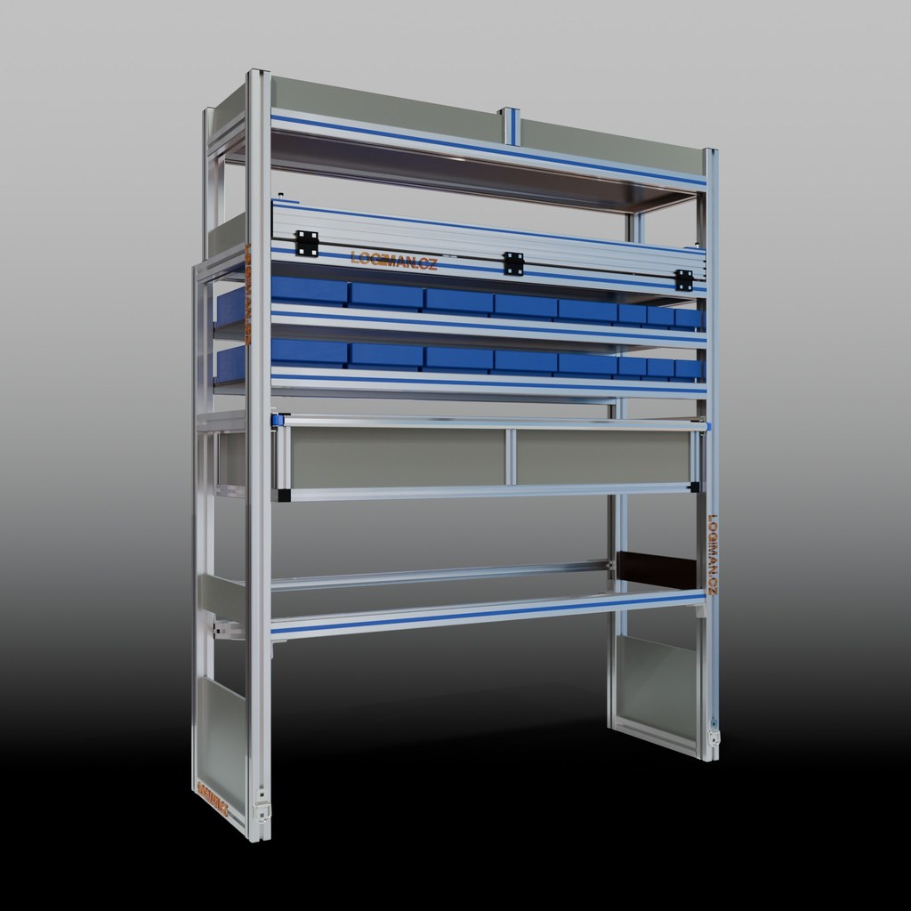 Van shelving fit-out – Renault Master L2H2