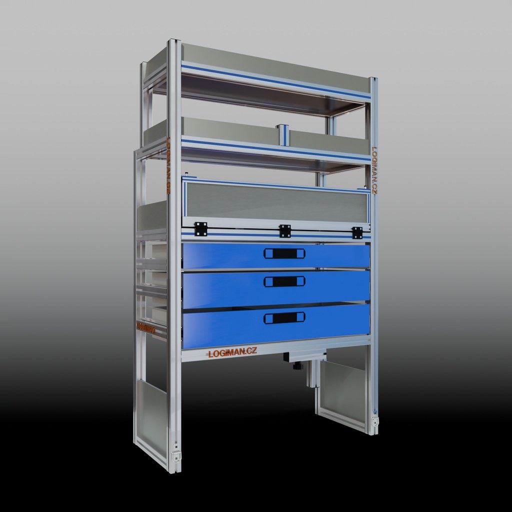 Van shelving fit-out – Renault Master L2H2