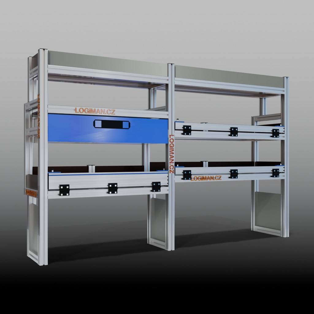 Van shelving fit-out – VW Caddy L2