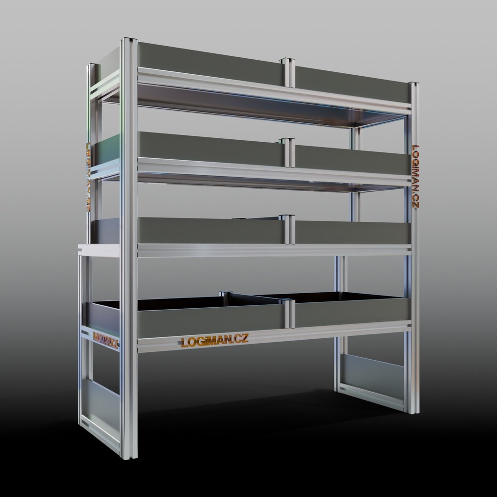 Van shelving fit-out – VW Caddy L2