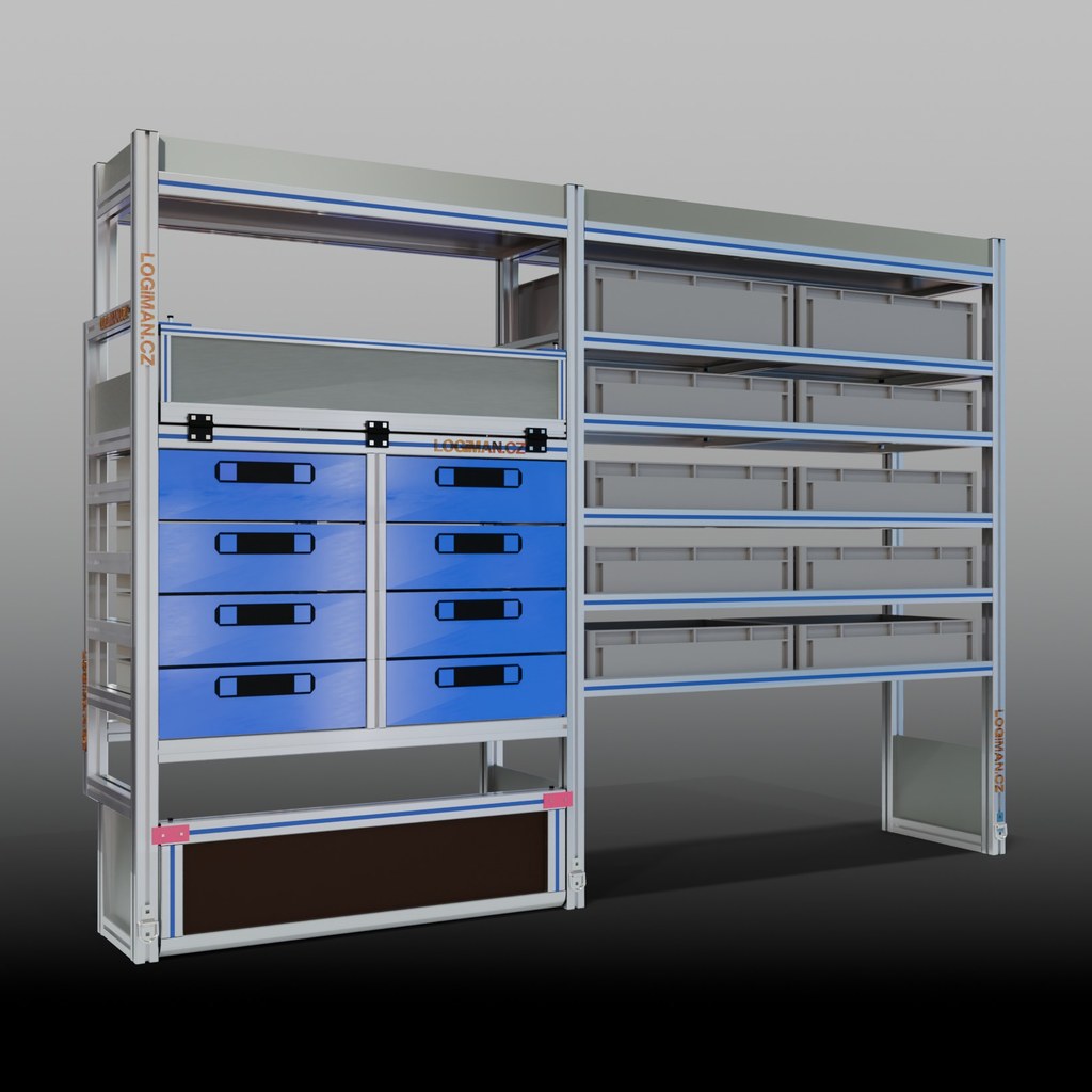 Van shelving fit-out – Renault Master L3H2