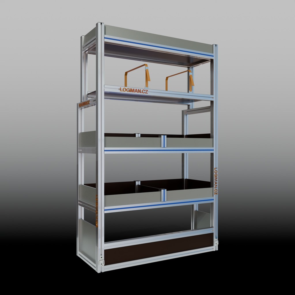 Van shelving fit-out – Mercedes Sprinter L1H2