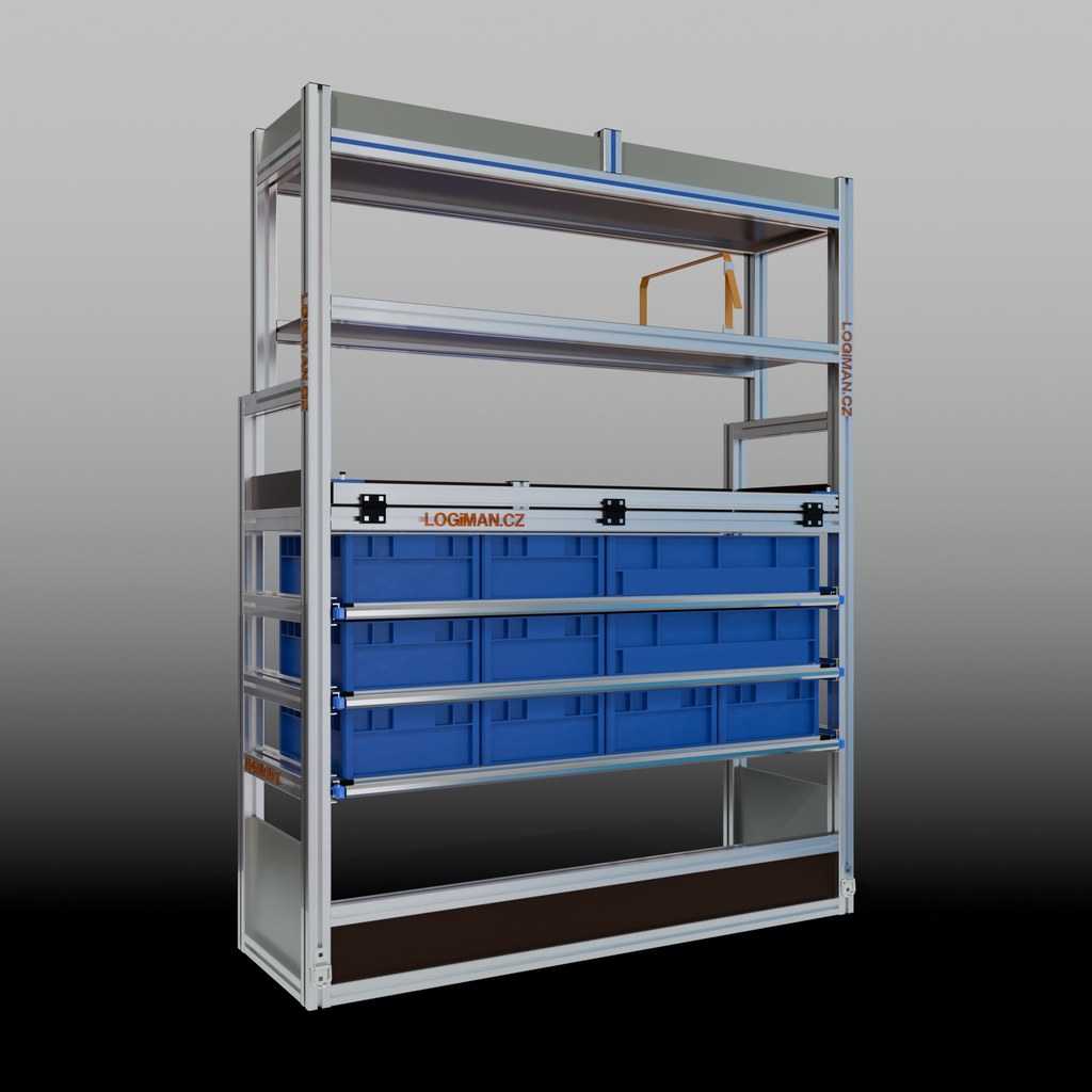 Van shelving fit-out – Mercedes Sprinter L1H2