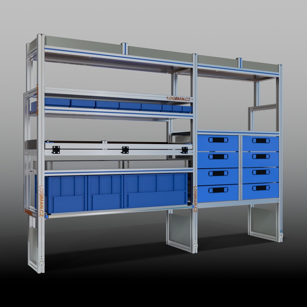 Van shelving fit-out – Renault Master L2H2