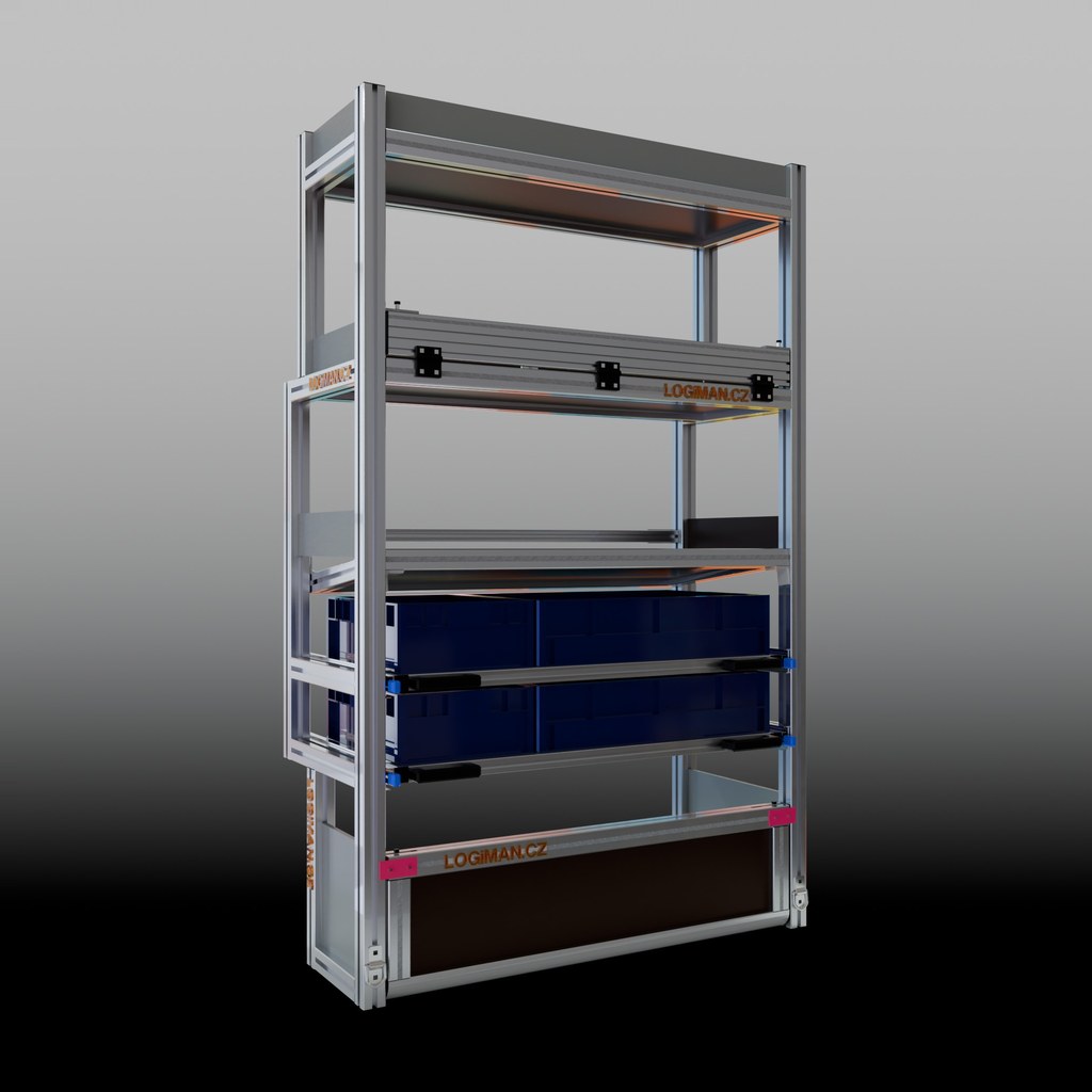 Van shelving fit-out – VW Crafter L3H3 FWD