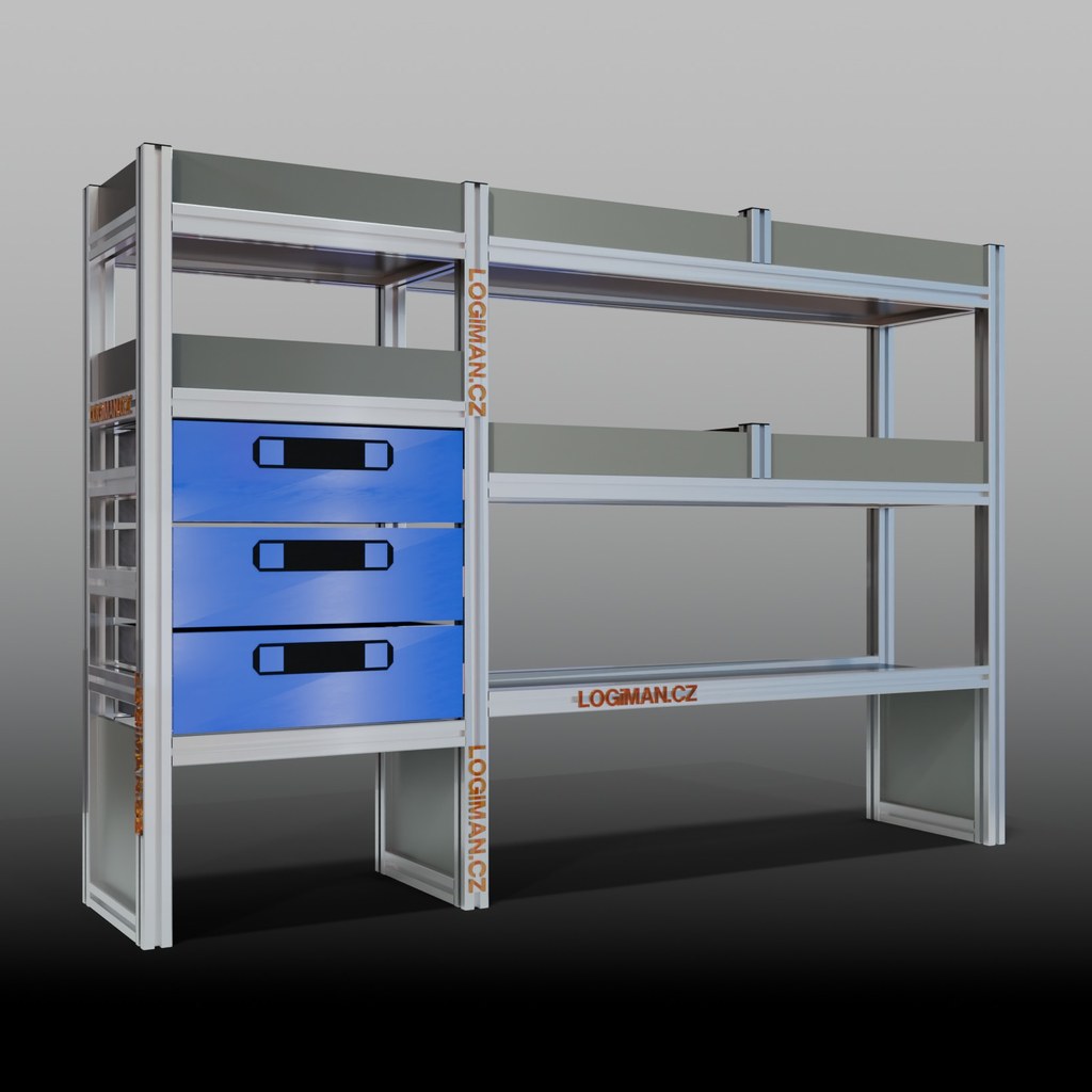 Van shelving fit-out – Ford Connect L2