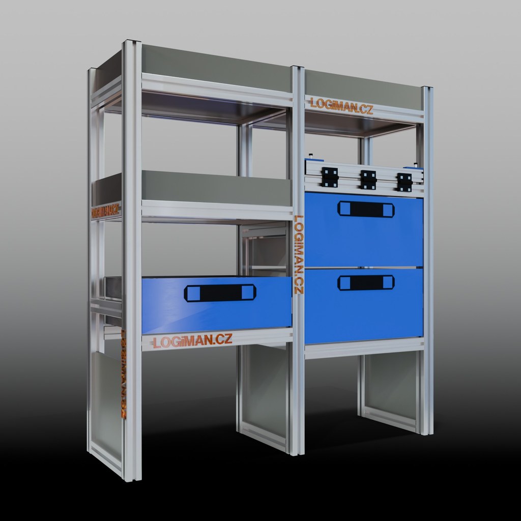 Van shelving fit-out – Ford Connect L1