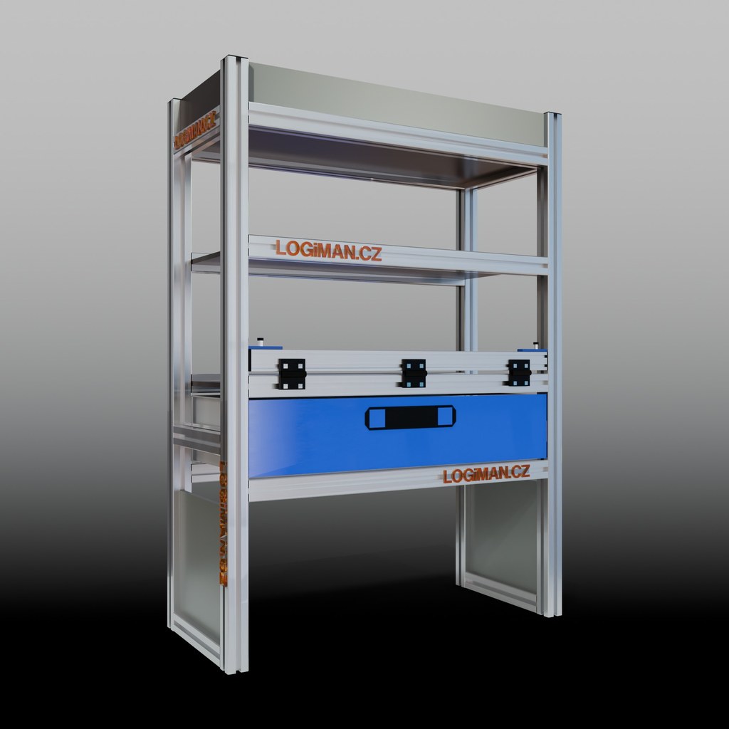 Van shelving fit-out – Ford Connect L1
