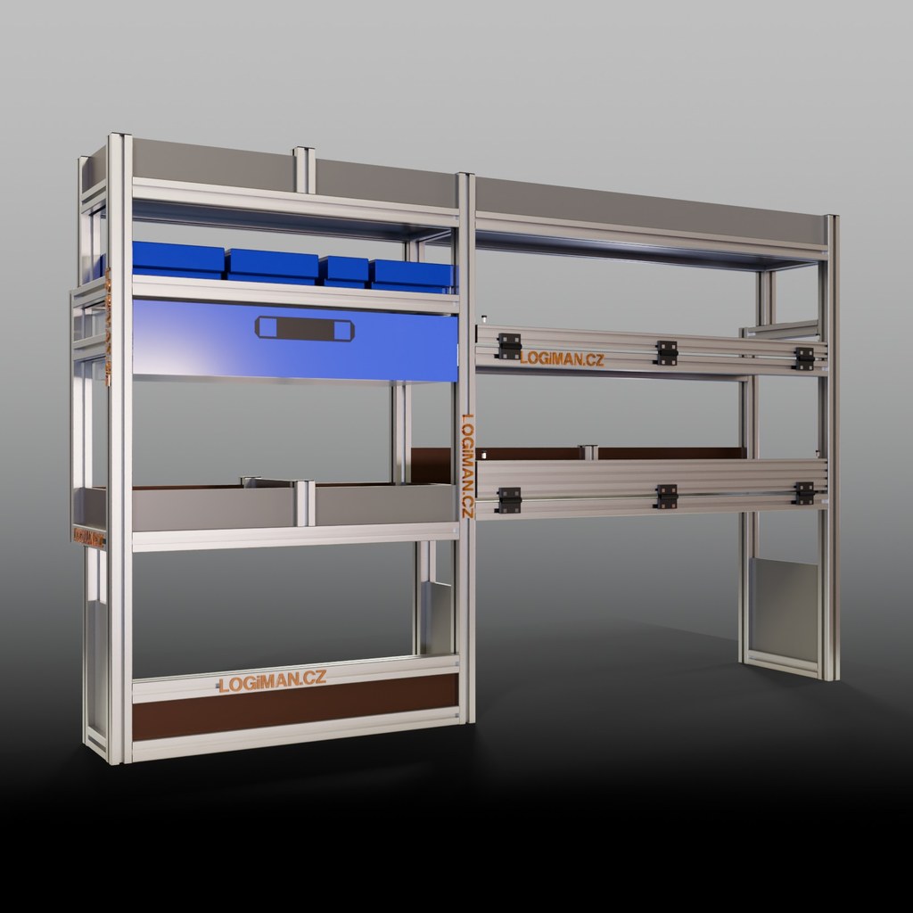 Van shelving fit-out – Citroen Jumpy L2
