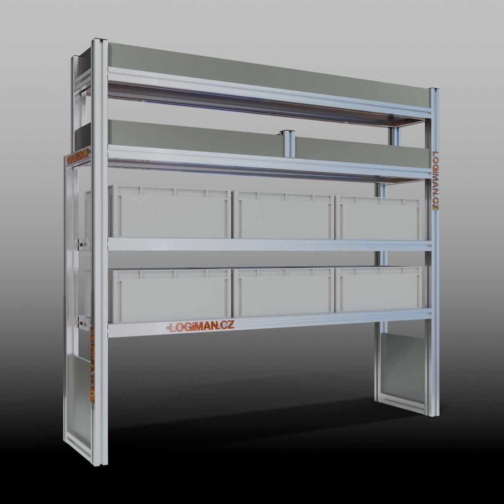 Van shelving fit-out – VW Transporter T6 L1