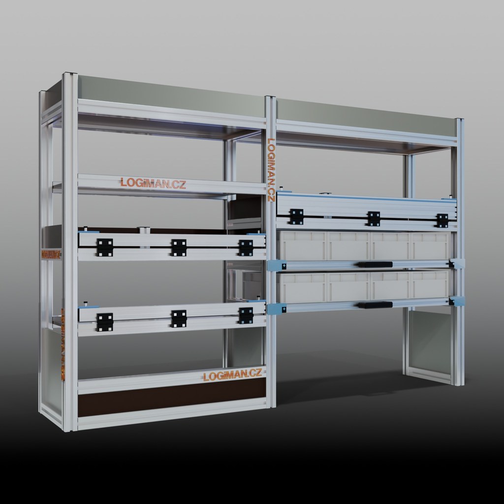 Van shelving fit-out – Ford Connect L2