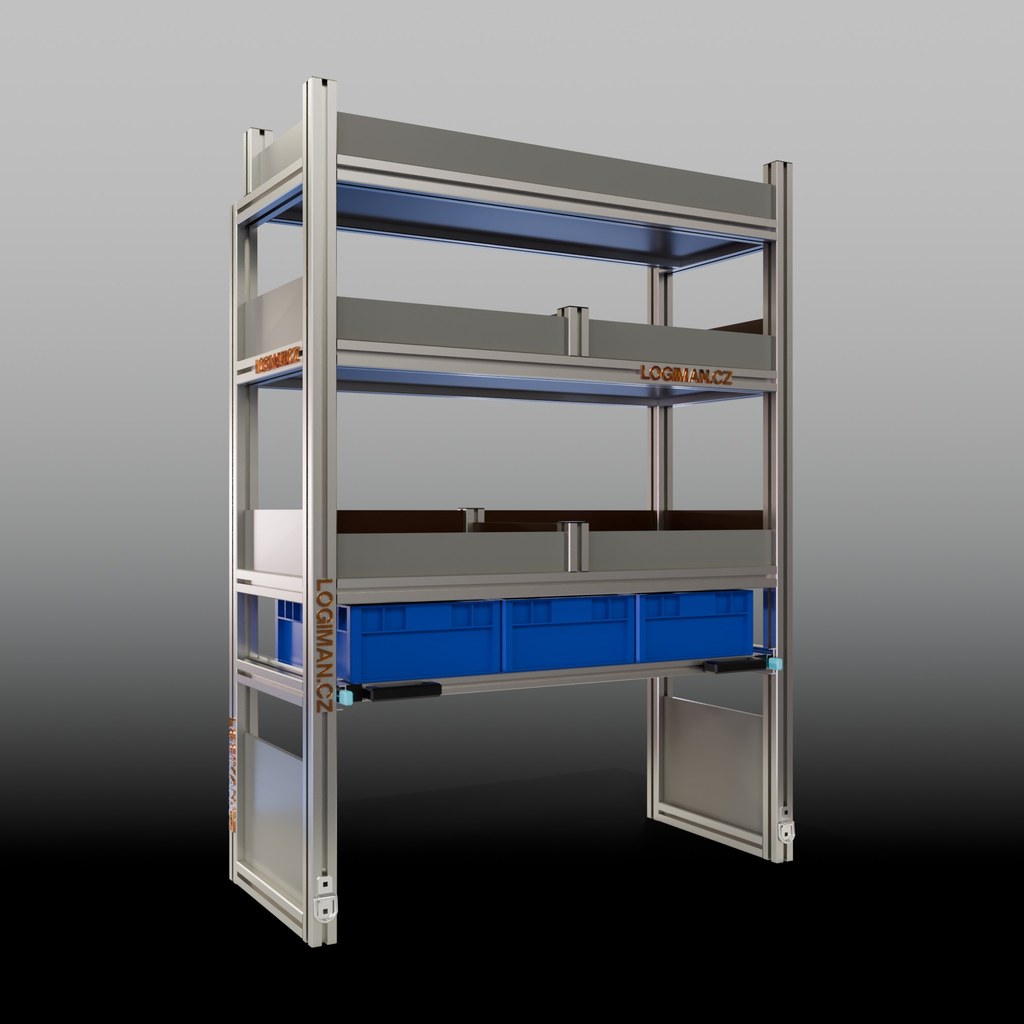 Van shelving fit-out – Fiat Ducato L1H1