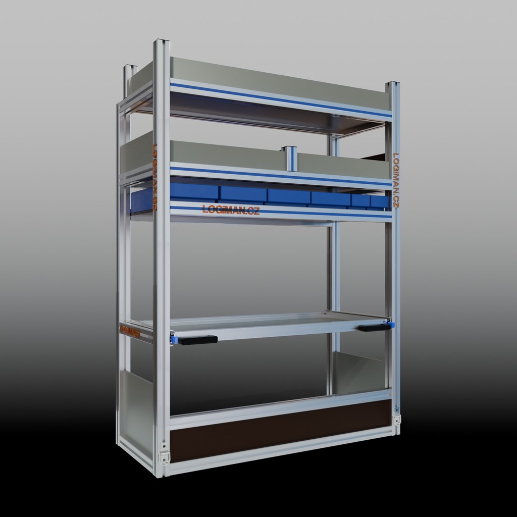 Van shelving fit-out – Fiat Ducato L1H1
