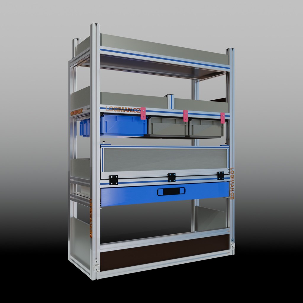 Van shelving fit-out – Fiat Ducato L1H1