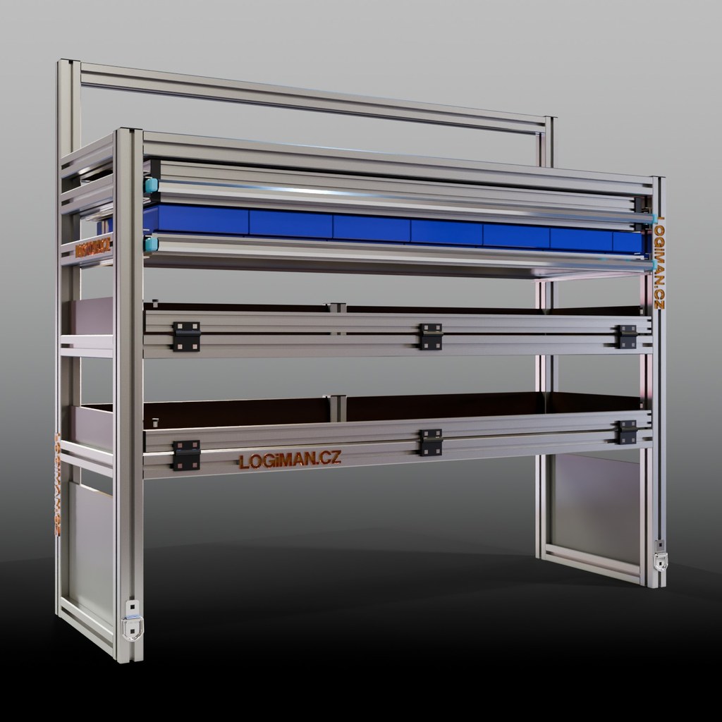 Van shelving fit-out – Fiat Ducato L2H2 3450 mm