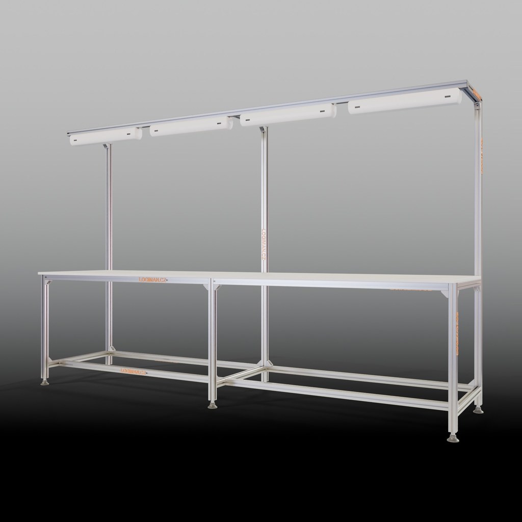Workbench system 45 – 3000 × 750 × 840 mm