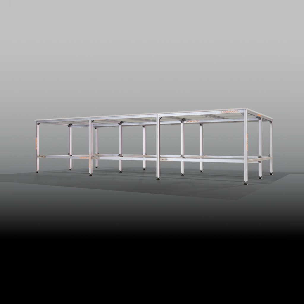 Workbench system 40 – 3930 × 1800 × 1000 mm