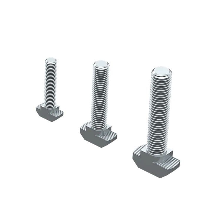 Twist-in nut with threaded stud M6x20 - slot 8