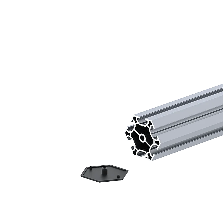 Stand profile end cap 30x30