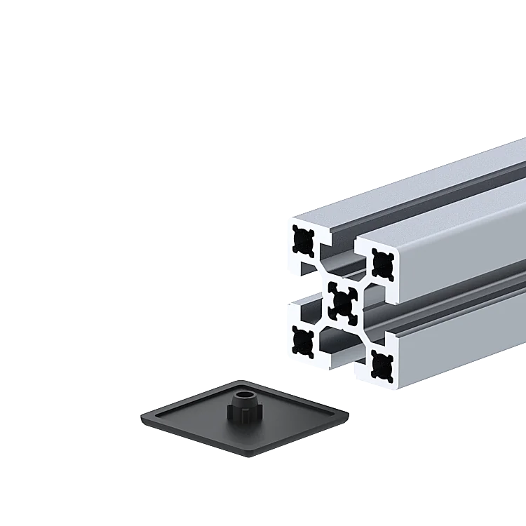 Profile end cap 50x50