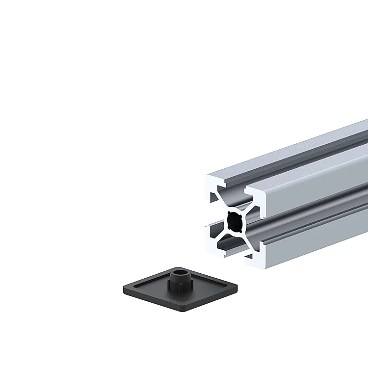 Profile end cap, heavy-duty 35x35