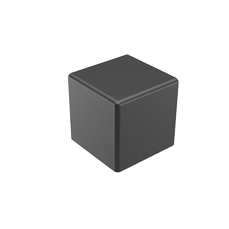 Square end cap 45x45