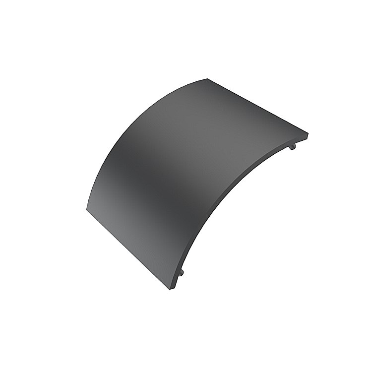 Wide corner connector cover 80x80